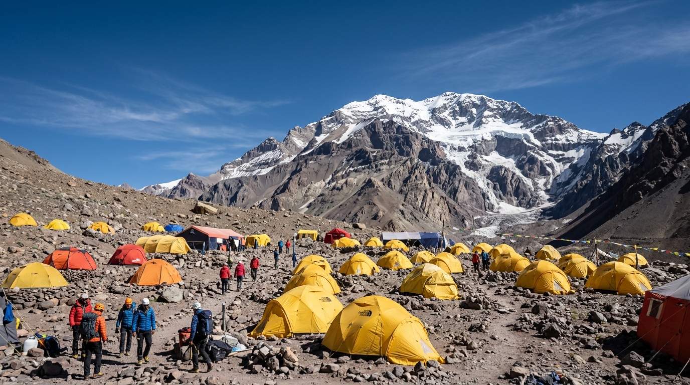 Aconcagua Ruta Normal Mendoza